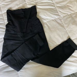 1822 Denim Panel Maternity Jeggings